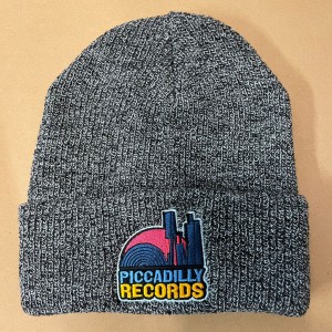 Image of Piccadilly Records - Antique Grey Beanie