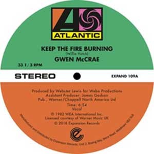 Image of Gwen McCrae - Keep The Fire Burning / Funky Sensation