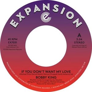Image of Bobby King - If You Don't My Love / Lovers By Night
