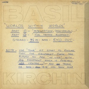 Image of Basil Kirchin - Worlds Within Worlds (RSD19 EDITION)