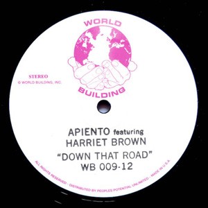 Image of Apiento Feat. Harriet Brown - Down That Road