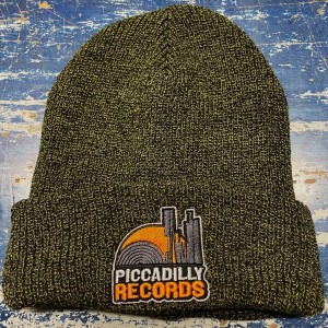 Piccadilly Records - Antique Moss Green Beanie
