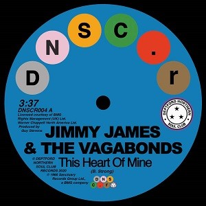 Image of Jimmy James & The Vagabonds / Sonya Spence - This Heart Of Mine / Let Love Flow On