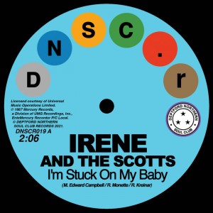 Image of Irene And The Scotts / The Chantels - I’m Stuck On My Baby / Indian Giver