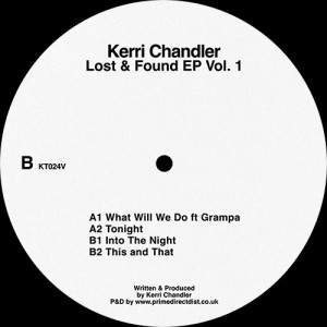 Image of Kerri Chandler - Lost And Found EP Vol 1