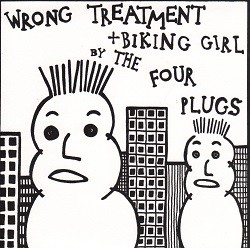 Image of Four Plugs - Wrong Treatment / Biking Girl