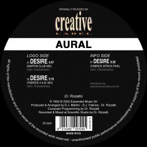 Image of Aural - Desire