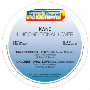 Image of Kano - Unconditional Lover - Dr. Packer & Mr. Master Remixes