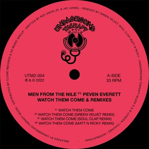 Image of Men From The Nile (Roy Davis Jr. & Jay Juniel) - Watch Them Come - Inc. Green Velvet / Soul Clap / Matt N Ricky Remixes