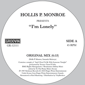 Image of Hollis P. Monroe - I'm Lonely