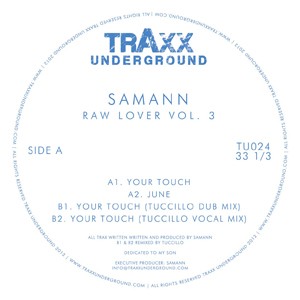 Image of Samann - Raw Lover Vol. 3 - Inc. Tuccillo Remixes