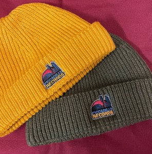 Image of Piccadilly Records - Mustard Recycled Fisherman's Beanie