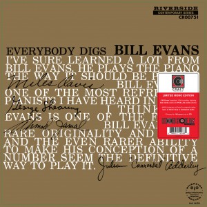 Image of Bill Evans Trio - Everybody Digs Bill Evans (RSD24 EDITION)