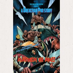 Image of AbuQadim Haqq - The Drexciyan Empire Presents A Drexicyan Duo Story (Featuring The Brothers Bounce)  'Mayhem In Mu!!'