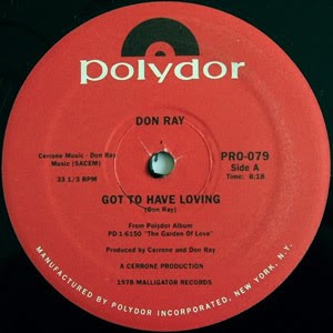 Image of Don Ray - Got To Have Loving / Standing In The Rain