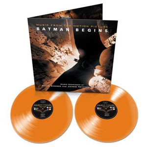 Image of Hans Zimmer And James Newton Howard - Batman Begins OST - Orange Vinyl Edition