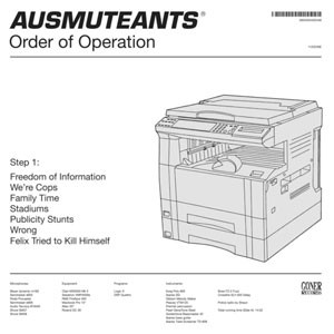 Image of Ausmuteants - Order Of Operation