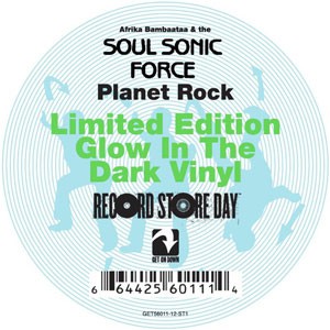 Image of Afrika Bambaataa & The Soul Sonic Force - Planet Rock - Glow In The Dark Vinyl Edition