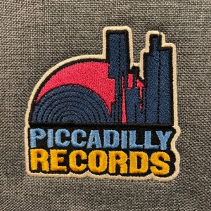 Image of Piccadilly Records - Roll Top Record Bag Summer 22 - Grey Marl