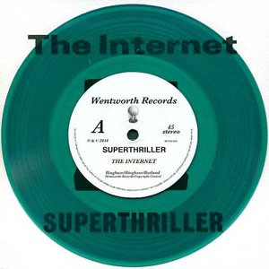 Image of Superthriller - The Internet - Green Vinyl Edition
