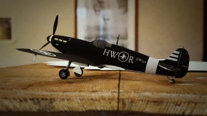 Image of Heartworms - A Comforting Notion EP - Airfix Spitfire Model Limited Edition